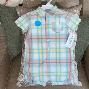 NWT Carter’s Boys Summer Romper size 18 months